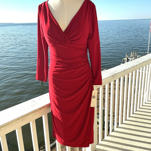 Ralph Lauren Dresses & Skirts - Ralph Lauren Dress size 6 NWT in Red